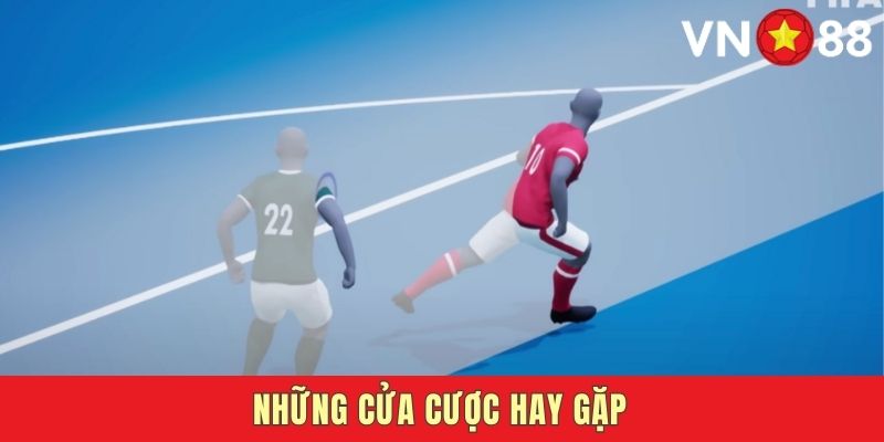 Điểm qua những cửa cược kèo việt vị hấp dẫn