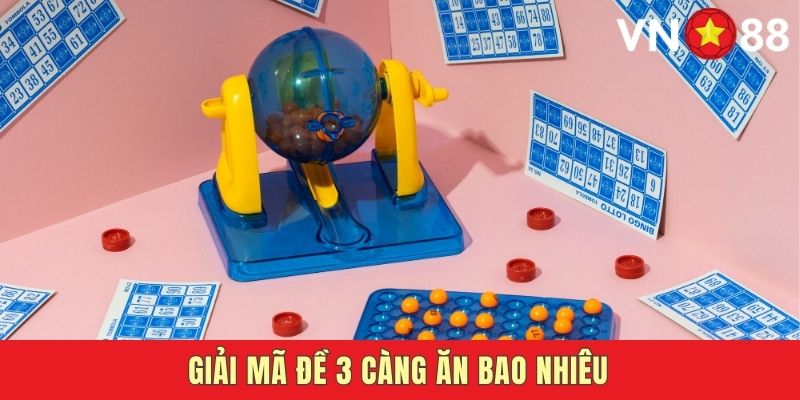 Giải thích chi tiết lô 3 càng ăn bao nhiêu tiền?