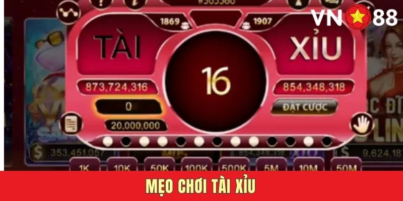 Mẹo Chơi Tài Xỉu